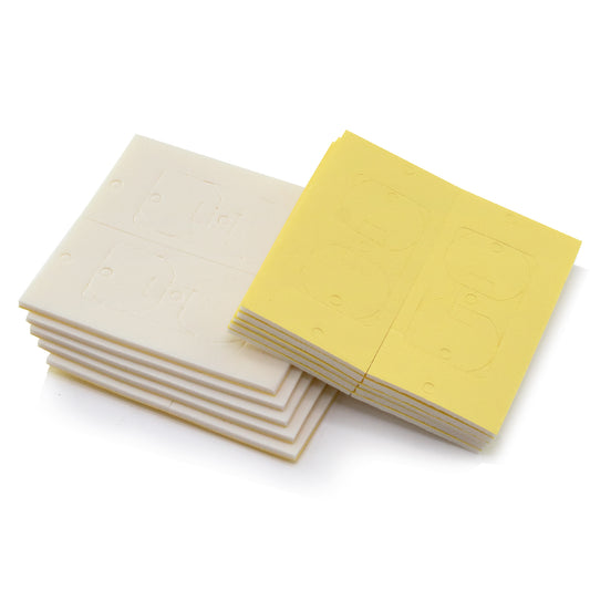 Wall Plate Insulation Gasket (10PK) with Adhesive