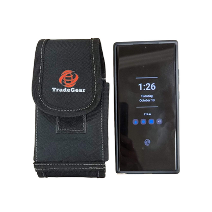 Smartphone Pouch for Tool Belt Suspenders