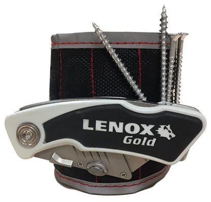 TradeGear Magnetic Wrist Band Tool Holder with 12 Powerful Neodymium Magnets for More Holding Power - TradeGear