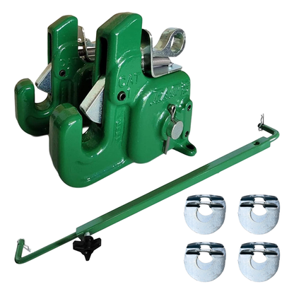 (CAT#1 GREEN) w/ Stabilizer Bar - Comes w/ 4 Pair of Lynch Pin Washers
