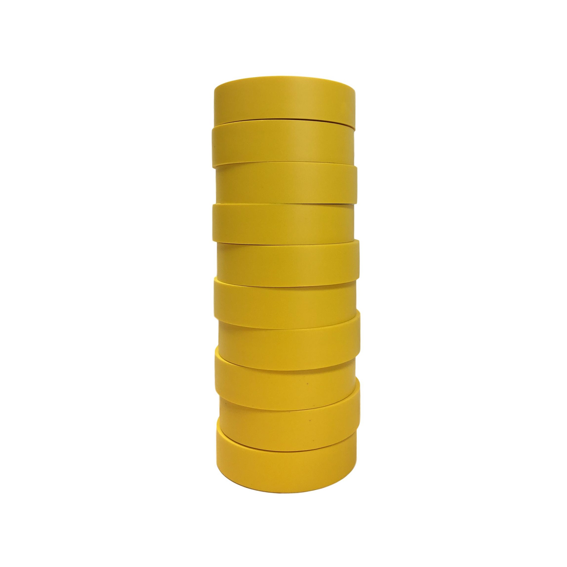 IDEAL Wire Armour 0.75-in x 66-ft Vinyl Electrical Tape Yellow (10-Pack) in  the Electrical Tape department at
