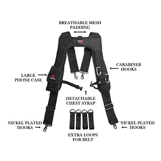 4-Point Suspender Harness