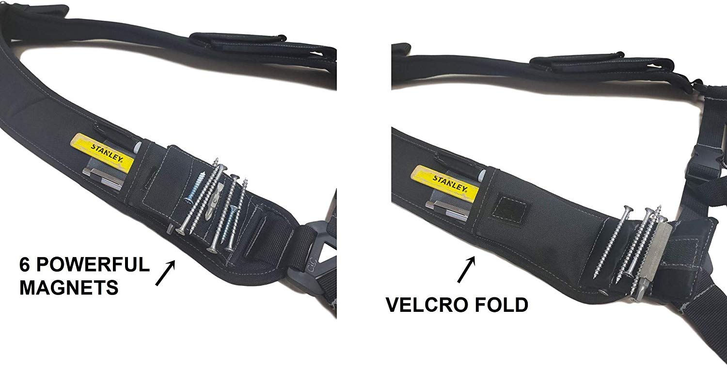TradeGear Magnetic 3 point suspenders Designed for Maximum Comfort and Durability - TradeGear